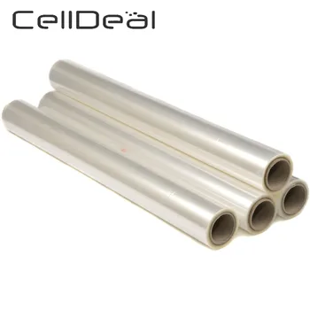 

CellDeal 100mx80cm Wide Plain Clear Florist Craft Cellophane Roll Film Wrap Hamper Wrapping Gifts Flower Hampers Bottles Baskets