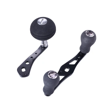 

Aluminum Fishing Reel Handle Knob Crank Handle Drum Trolling Baitcasting Folding Crank 2000-6000 Series Spinning Reel Tackle