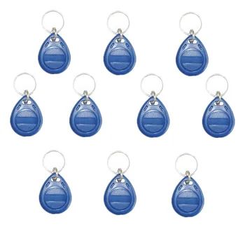 

10pcs/lot 13.56MHz IC Tag RFID Sensor Proximity IC Key Tags Keyfobs Token NFC TAG Keychain Arduino For ccess Control Attendance