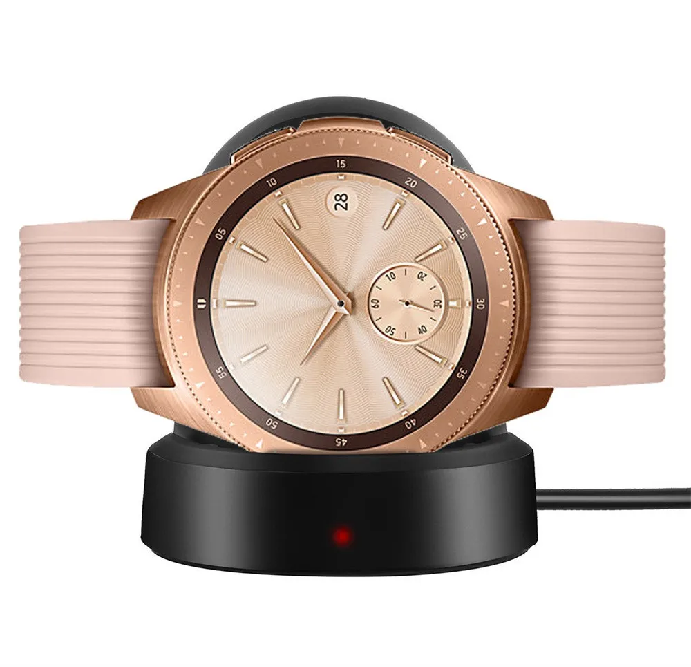 

2019NEW magnetic Portable Wireless Fast Charging Power Source Charger For Samsung Galaxy Watch 46/42mm