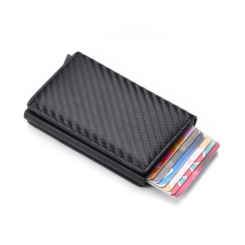 Кошелек DIENQI с Rfid защитой для кредитных карт деловой Карманный чехол
