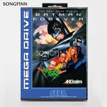 

16 bit MD Memory Card With Box for Sega Mega Drive for Genesis Megadrive - Batman Forever