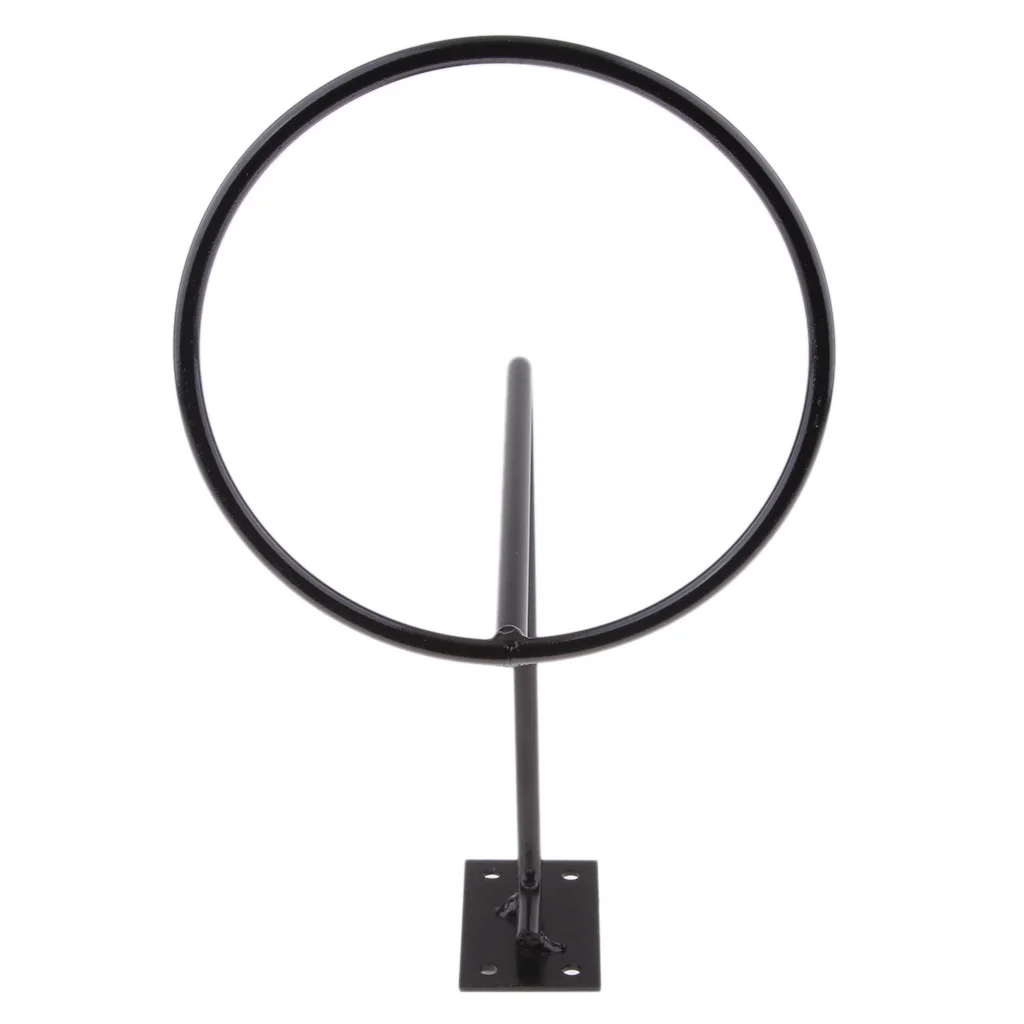 Aluminum Motorcycle Accessories Helmet Holder Hanger Rack Wall Mounted Hook for Coats Hats Caps Helmet Rack Black