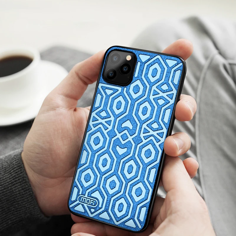 Чехол для iPhone 11 Pro, Mofi, чехол для iPhone 11, нескользящий, противоскользящий, предотвращающий падение, скользящий, нескользящий, 11 Pro Max, чехол, зеленый