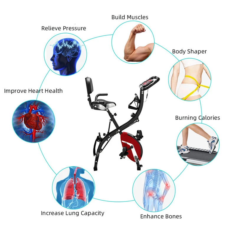 Home Spinning bicycle 3-in-1 Exercise Bike indoor exercise bike 117kg load Indoor Cycling Bikes sports equipment pedal bicycle (14)