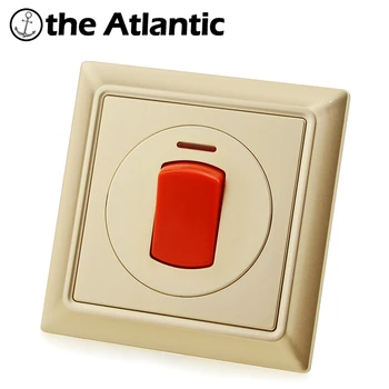 

Atlectric 20A 45A Rocker Switch High Power Water Heater Air Conditioner Induction Cooker Light Switch ON/OFF Wall Switch
