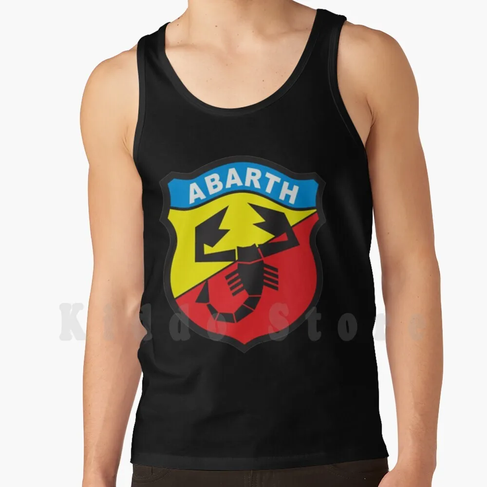 Italia Auto Scorpion Sport Logo Car Fiat Canotte Canottiera Senza Maniche Fiat 131 Abarth 695 Fiat Abarth 595 2019 Fiat 124