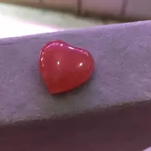 15,8 мм натуральный Аргентина ледяной Родохрозит кристалл кулон для женщин и мужчин Бусина в форме сердца камень Модный кулон, ювелирные изделия AAAAA