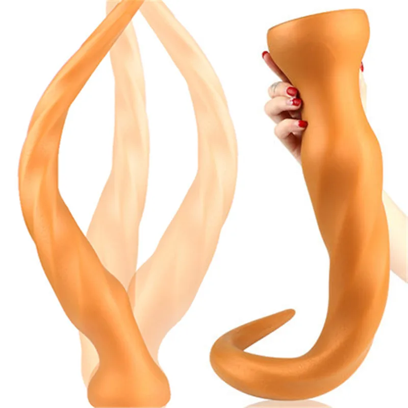 Sex Shop New Super Long Huge Anal Plug Butt Vaginal Masturbation Prostate Massage Adult Erotic Toys For Men Woman | Красота и