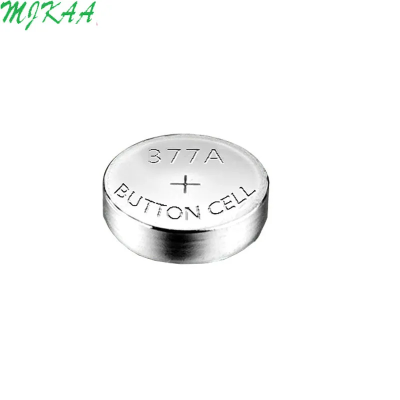 500 шт. AG4 377A 377 LR626 SR626SW SR66 LR66 кнопочный элемент батарея монетного типа для часов