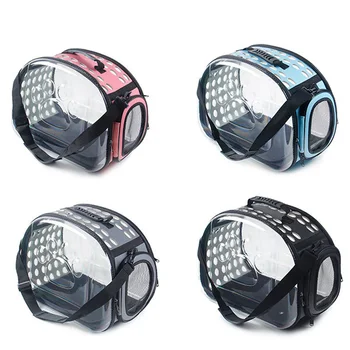 

Portable Cat Carrier Bag Small Dog Backpack Clear Travel Puppy House Pet Bag Space Capsule Cat Backpack for Bag Small Pet Handba