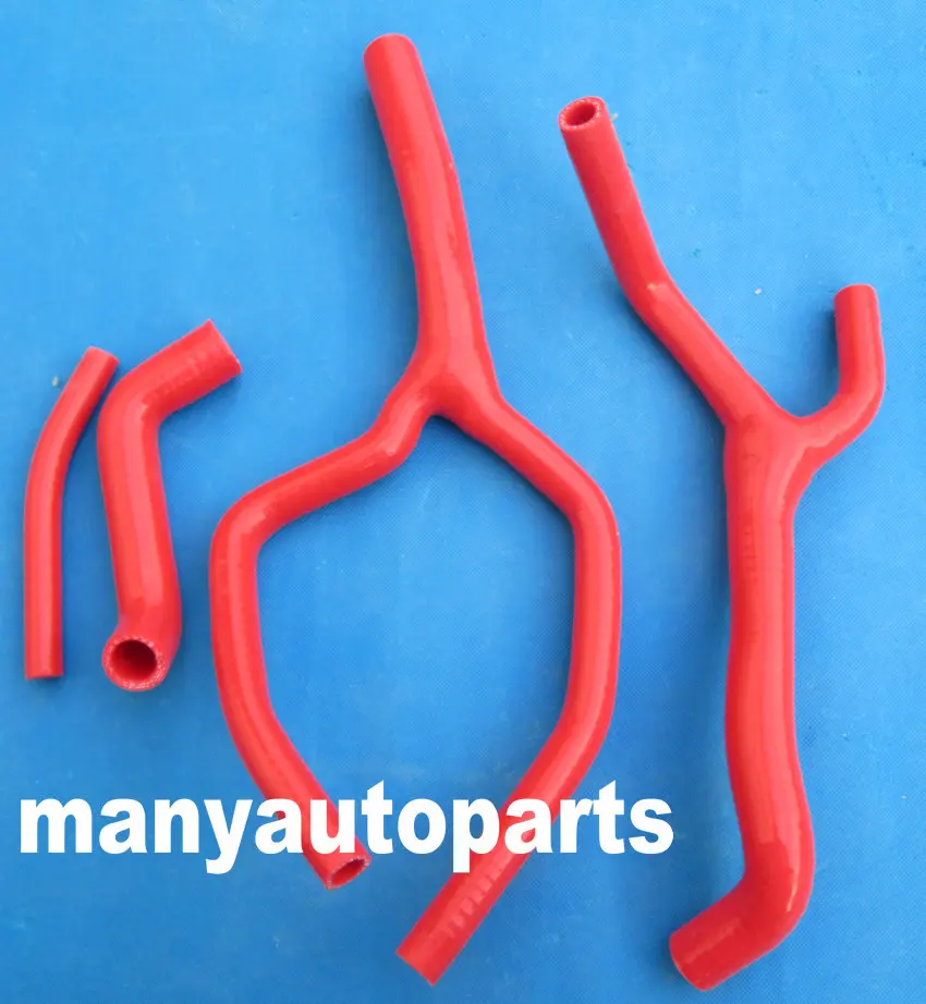 GPI Silicone radiator coolant hoses for Yamaha yz125 yz 125 1983 83 red