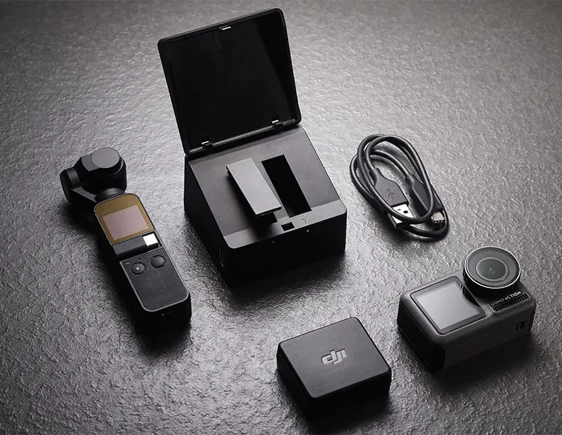OSMO ACTION charger QC коробка для быстрой зарядки type-c зарядное устройство для мобильного телефона power Bank для DJI OSMO аксессуары для экшн-камеры