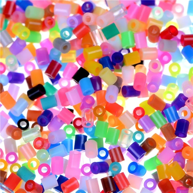 1000 шт./упак. предохранитель бусины для детей 2,6 мм Хама бусины железные шарики Diy головоломки мини Разноцветные игрушки Обучающие игрушки для детей