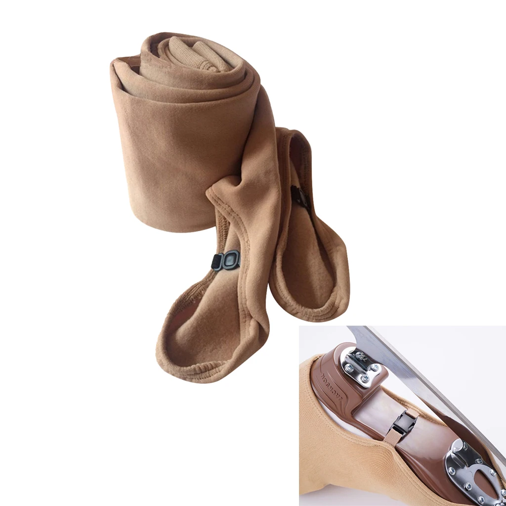 Children Youth Girl's Footless Figure Skating Over The Boot Tights Compression Leggings