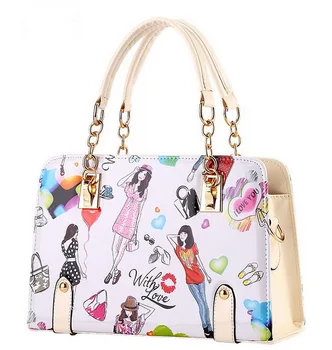 

New Style Beauty figure Handbag Women's Fashion Crossbody Shoulder bag