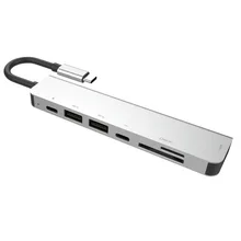 Usb type C к HDMI 4K Thunderbolt 3 Hub 2 USB 3,0 разветвитель USBC зарядка PD SD TF слот для карт многопортовый адаптер док-станции для Macbook