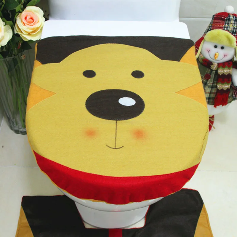 

Navidad 2019 Christmas Decoration Single Christmas Elk Toilet Seat Cover Party Supplies Navidad 2019 Decoraciones Para El Hogar