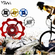 

Mountain bike rear derailleur guide wheel 11T 13T folding bicycle aluminum alloy Gang Peilin bearing transmission 11 tooth guide