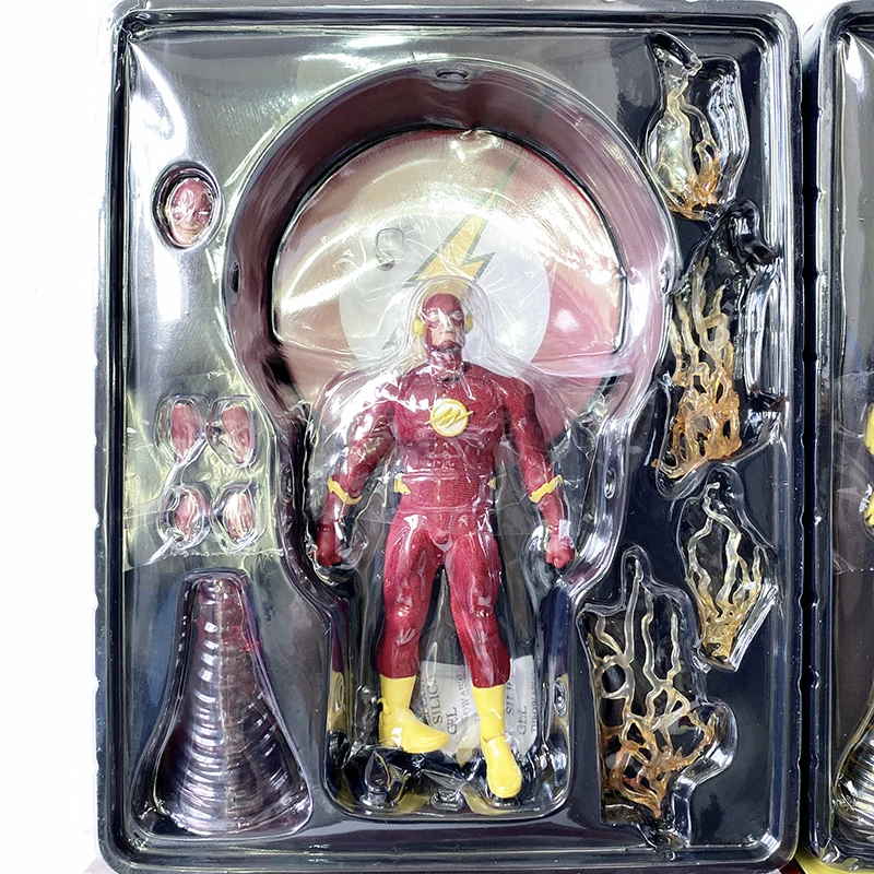  6inch 15cm Mezco One:12 The Flash DC Comics The Flash PVC Action Figure Model Toy Doll Gift
