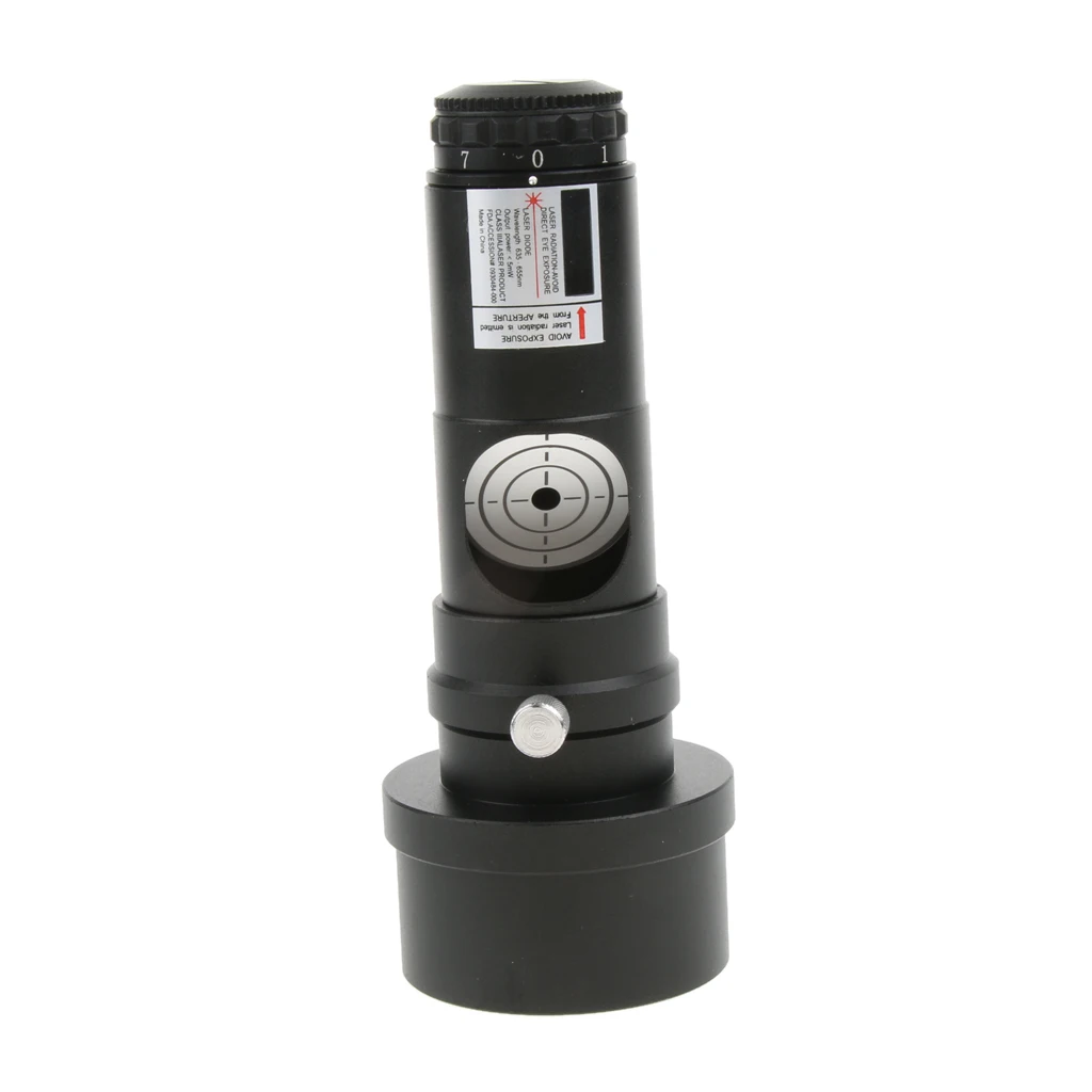 Adjustable 1.25 Inch Astronomy Telescope Collimator, Collimating Eyepiece Lens for Newtonian Reflector Accessory Kit