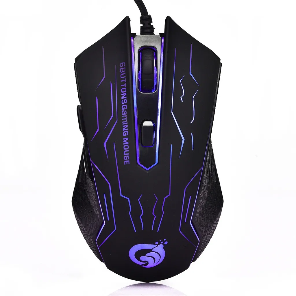 Мышь игровая Проводная ZELOTES USB 7 режимов подсветки до 3600 DPI RGB | Компьютеры и офис