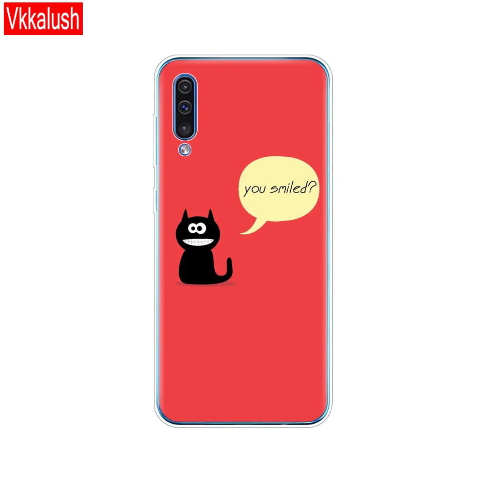 11058 Для samsung Galaxy A30S силиконовый прозрачный Футляр задняя крышка чехол для телефона samsung A30 A307 A307F SM-A307F мягкий чехол 6,4 - Цвет: 11058