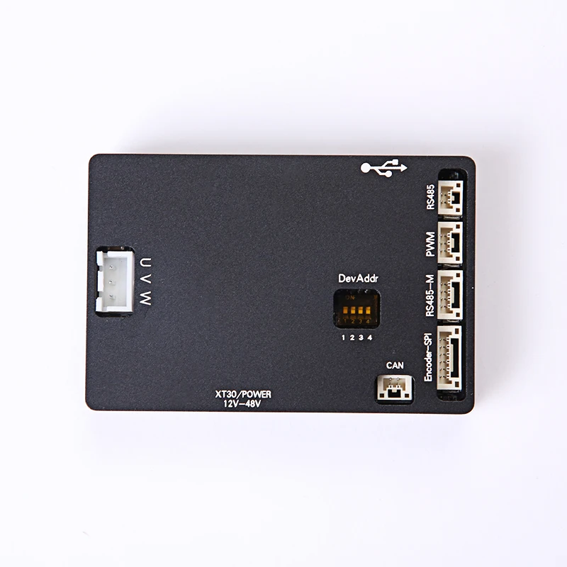 Haitai HT Series DC Brushless Pan-tilt Motor 12V~48V Servo Driver Package Foc Vector Controller CAN Communication RS485