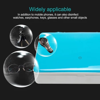 

Intelligent Voice Nano Sterilizer Box Mask Phone Beauty Jewelry Ultraviolet Disinfection Cabinet Dryer Aromatherapy Machine