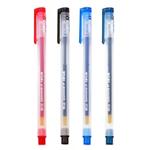 

6Pcs Gel Pen Refill Set Black Blue Red Ink Ballpoint Pen Bullet Tip 0.5mm 3Colors School&Office Writing Supplies Stationery