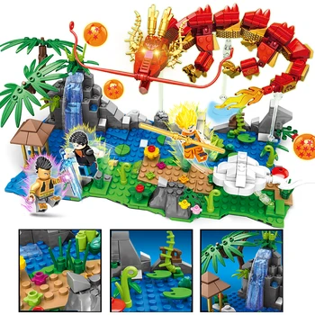 

Compatible With lepining Dragon Ball Z Building Block Broly Super Sayayin Goku Master Roshi Toys For Children Gifts