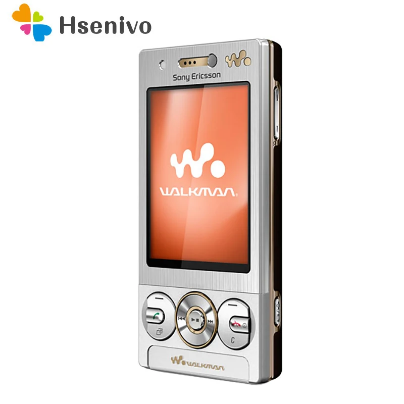 Оригинальный разблокированный сотовый телефон Sony Ericsson W705 3G Wi-Fi FM-радио Bluetooth GSM