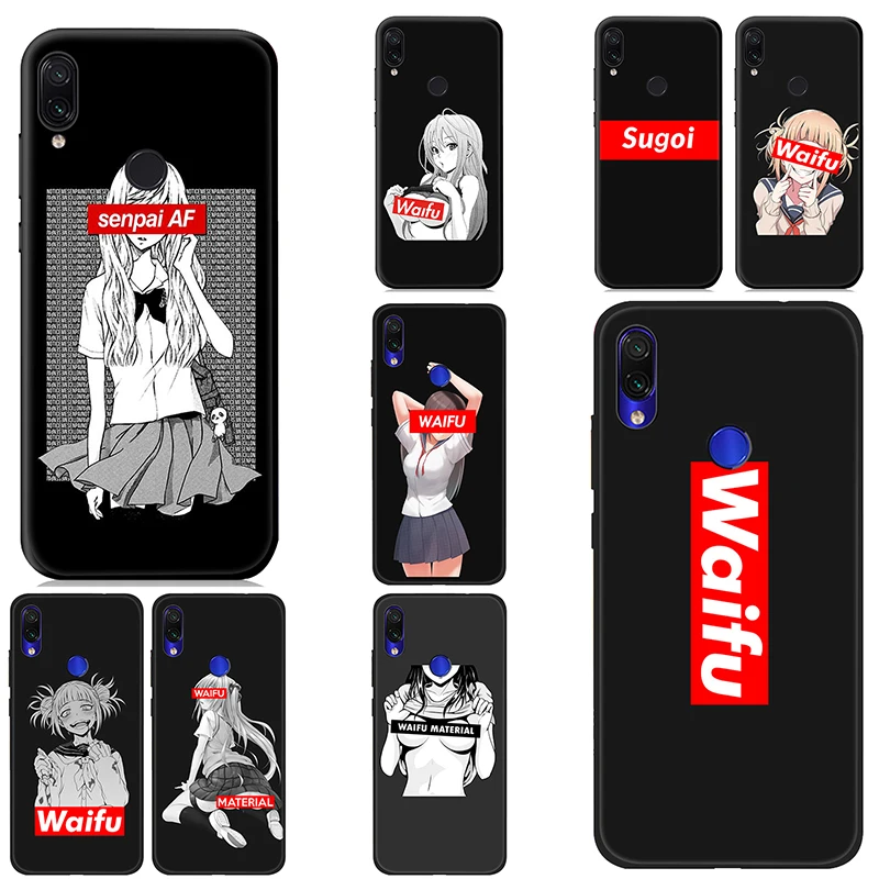 IYICAO Waifu Sugoi аниме мягкий чехол для Xiaomi Redmi K20 8A 7A 7 S2 6 Pro 5 Plus Go 5A 4X 4A силиконовый |