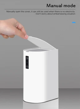 

1 Pcs Automatic Touchless Smart Infrared Motion Sensor Rubbish Waste Bin Kitchen Trash Can Garbage Bins