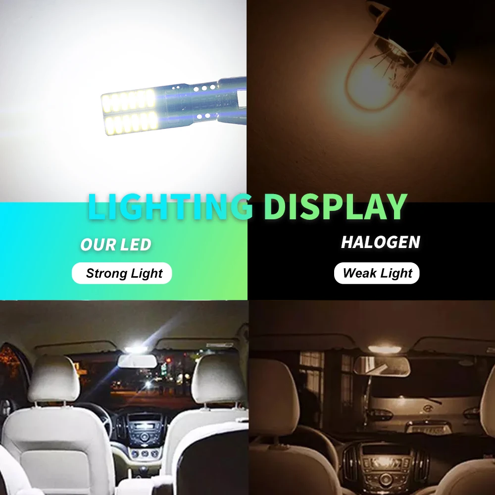 10pcs T10 W5W 194 168 2825 158 825 501 LED ���� �ڵ��� 4014 24SMD12V ���� ���� ��� ���� ���� ��� ����� �Ķ��� ������