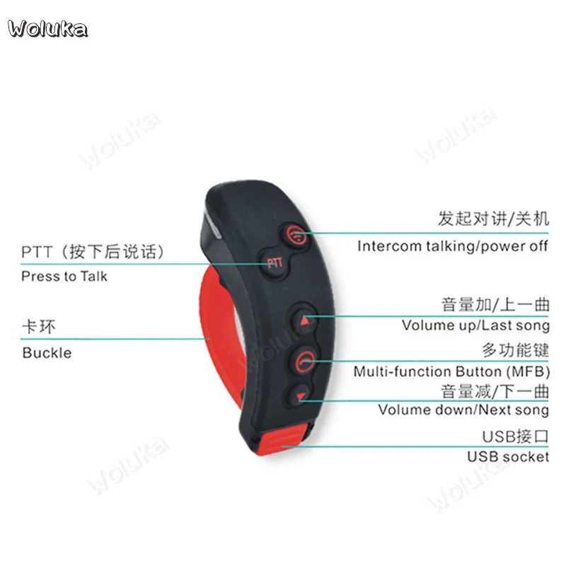 Intercomunicador moto bluetooth-гарнитура Встроенная беспроводная Передняя и задняя сиденья с оборудованием для езды на автомобиле CD50 Q02