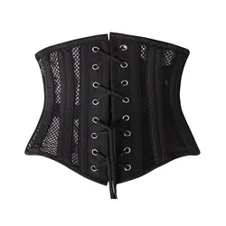 Women Best Waist Trainer Shaper Sexy Short Hollow Breathable Plastic Tops Postpartum Repair Waist Slimming Shapewear Corset