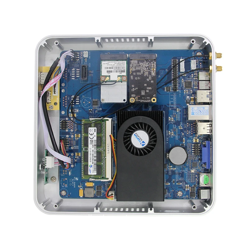XCY Мини ПК Intel Core i7 i3 i5 Win 10 Micro Офисный Компьютерный Linux Tv Box Minipc HDMI VGA Wi-Fi Gigabit Ethernet 6xusb