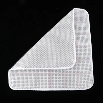 

Blank Rug Hooking Mesh Canvas Carpet Mat Tapestry DIY Crafts 38x38cm/15x15in