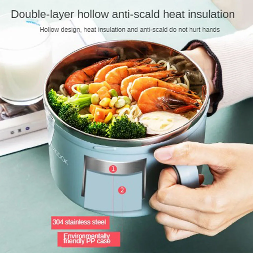 Large Fast Food Cup Double Insulation Lunch Container Large Noodles Bowl