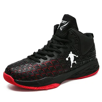 

2019 Basketball Shoes For Men Breathable Cushioning Basketball Sneakers Training High Outdoor Sports Jordan Shoes Zapatos Hombre