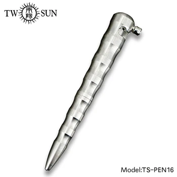 

TWOSUN CNC TC4 Titanium Alloy business Office Writing Signature pen Tactical Pen Pocket Pen Multi-tool Outdoor tool TS-PEN16