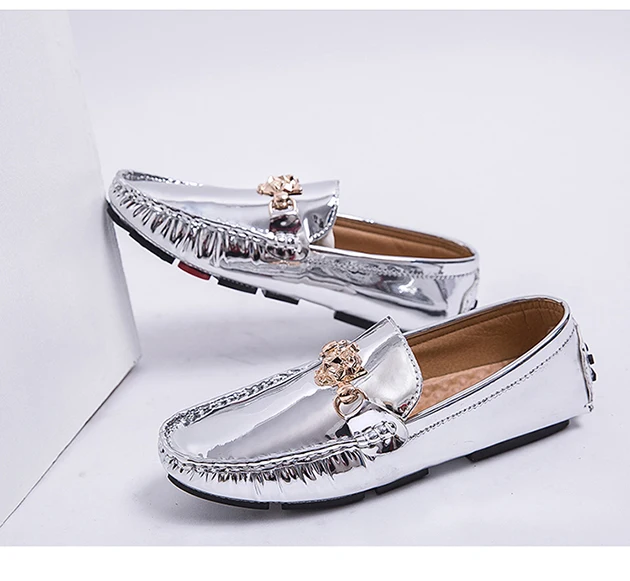 8812 silver Сезон осень-зима; популярная кожаная обувь для мужчин; zapatos hombre; кроссовки; повседневная обувь; обувь из натуральной кожи; Мужская обувь; piergitar - Цвет: 8812 silver