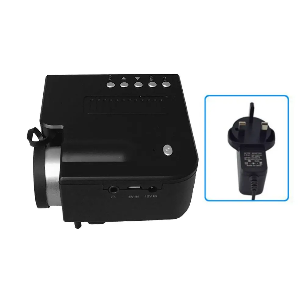 

Hot UC28B+ Home Projector HD Projection Mini LED Projector for Home Theater Entertainment Mini Miniature Portable 1080P ONLENY
