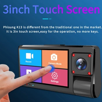 

Dvr Dash Cam 1080P Dash Camera Car DVR Dash cam Android Dvr Car Recorder Dash Cam Night Version Auto Recorder K13