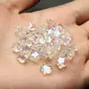 20 pièces/lot étoile en verre AB couleur 8mm, perles tchèques espacées amples pour la fabrication de bijoux, épingles à cheveux, accessoires faits main Diy ► Photo 2/4