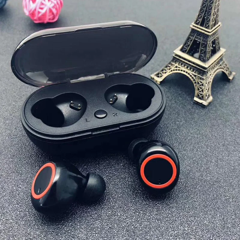 Bluetooth 5.0 earphone headphone wireless headset hifi stereo bass earpiece for Android ios waterproof air dot xiaomi huawei | Электроника