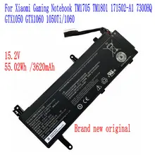 

Brand new original 3620mAh G15B01W battery For Xiaomi Gaming Notebook TM1705 TM1801 171502-A1 7300HQ GTX1050 GTX1060 Laptop