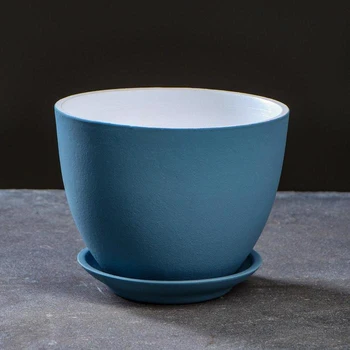 

Flower pot Lux blue-gray 3 L 5231180