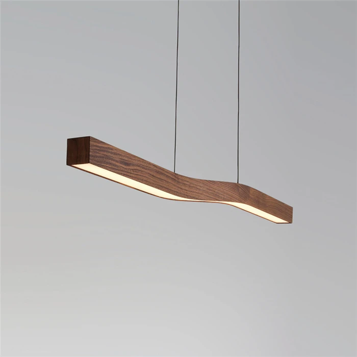 Постмодерн, креативный итальянский скандинавский светодиодный подвесной светильник для ресторана, художественный деревянный подвесной светильник для гостиной, дизайнерская модель для комнаты